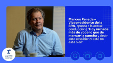 Marcos Pereda – Vicepresidente de la SRA, apunta a la actual conducción | “Hoy se hace más de vocero que de marcar la cancha y decir esto está bien y esto no está bien”