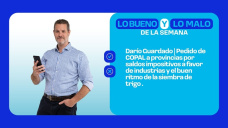 Darío Guardado | Pedido de COPAL a provincias por saldos impositivos a favor de industrias y el buen ritmo de la siembra de trigo