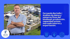 Fernando Bertello | Análisis de datos y números finos del biodiesel: producción, capacidad ociosa, mercado interno y exportación.