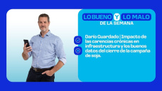 Darío Guardado | Impacto de las carencias crónicas en infraestructura y los buenos datos del cierre de la campaña de soja.