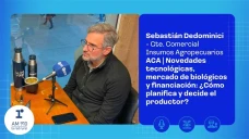Sebastián Dedominici - Gte. Comercial Insumos Agropecuarios ACA | Novedades tecnológicas, mercado de biológicos y financiación: ¿Cómo planifica y decide el productor?