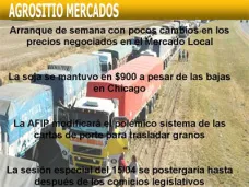 AM TV: El polémico sistema de Cartas de Porte recibirá nuevos cambios. Fuerte ingreso en Liniers previo a Semana Santa