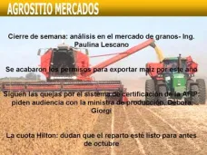 AM TV: Análisis en el mercado de granos y proyecciones para la semana que viene