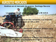 AM TV: La soja y el petróleo recuperan valores e impulsan a los granos. Firmeza para lotes engordados a corral 