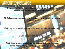 AM TV: El Gobierno evalúa el cierre de las exportaciones del poroto de soja. Mejoran los valores del maíz