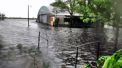 La Magnitud de la lluvia en General Villegas