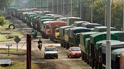 Creció 251% el ingreso de camiones con trigo en los puertos de Rosario