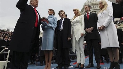 Trump dijo que reforzará la frontera y ratificó su política proteccionista