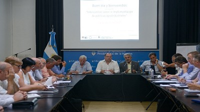Agroindustria y el INTA trabajan sobre acciones de implementación conjunta