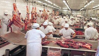 Primer frigorífico de la era Macri