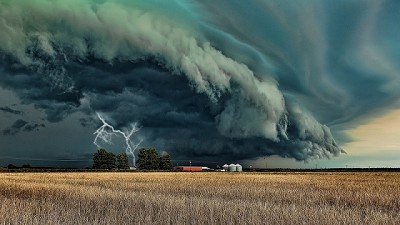 Alertas meteorológicas  por tormentas fuertes y ráfagas