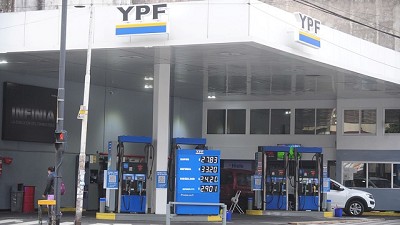 YPF volvió a aumentar el precio de las naftas
