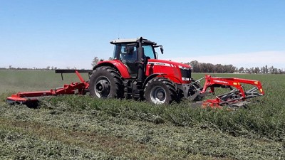 Massey Ferguson amplió la línea de segadoras acondicionadoras