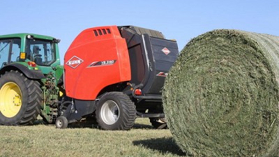 Kuhn incorpora rotoenfardadoras de cámara variable de la línea VB 3100