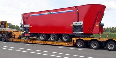 Peecon exportó a Estados Unidos un mixer de 70.000 litros y 4 sinfines