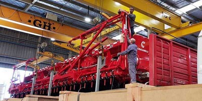 Crucianelli exportó sembradoras a África
