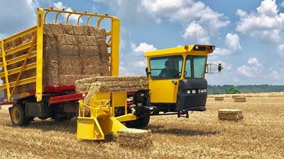 New Holland apuesta fuerte a los estibadores autopropulsados de megafardos