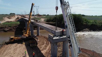 Habilitan un ramal clave para los puertos de Timbúes
