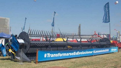 Piersanti lanza comercialmente el nuevo draper DF 2000