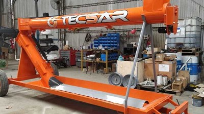Tecsar inició la producción en serie de la batea cargadora BCT 300