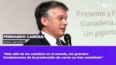 Panorama ganadero muy alentador...pero para el próximo Gobierno; con Fernando Canosa