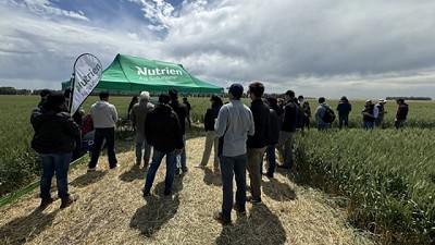 Nutrien presentó su propuesta de valor de soluciones integradas en Tres Arroyos