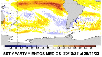 Lluvias y un fenómeno El Niño que se mantiene como condicionante principal - CCA/Agrositio