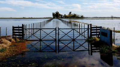Inundaciones en Buenos Aires: la SRA se reunió en 9 de Julio con socios y productores