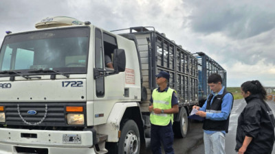 Entre Ríos: Control a más de 16 mil transportes de cargas para cuidar la sanidad e inocuidad