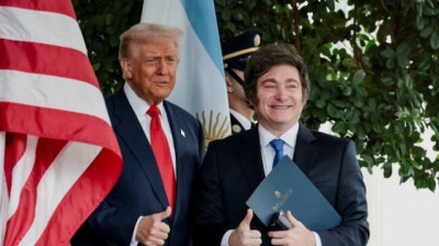 Trump recibió a Milei en la Casa Blanca: 