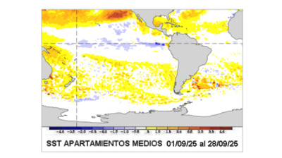 La Niña se asoma, pero con bajo impacto: el clima hacia fin de año en la región productiva - CCA/Agrositio