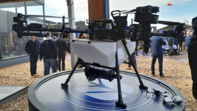 New Holland lanzó en Argentina el drone P150