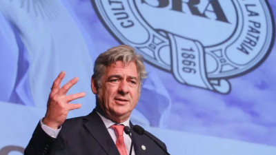 Nicolás Pino en los 160 años de la SRA: “Somos una comunidad unida por el campo y Argentina”