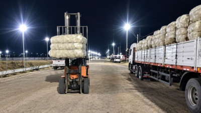 Certificación de la primera exportación de lana sucia ovina desde Río Negro a Uruguay