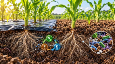 Estiércol de vaca como sustituto del plástico agrícola