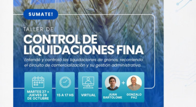 Taller Administrativo de Control de Liquidaciones de Granos: herramientas para mejorar la gestión agropecuaria