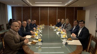 El Ministerio de Seguridad y la Bolsa de Cereales analizaron acciones preventivas frente a El Niño y el riesgo de inundaciones