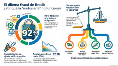 Alberto Ades: Lula, el gasto público y la motosierra que no arranca: las claves del desafío fiscal de Brasil